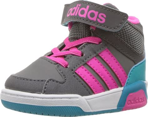 adidas bb9tis mid sneakers grijs roze baby|adidas Kids Unisex BB9TIS Mid (Infant/Toddler) .